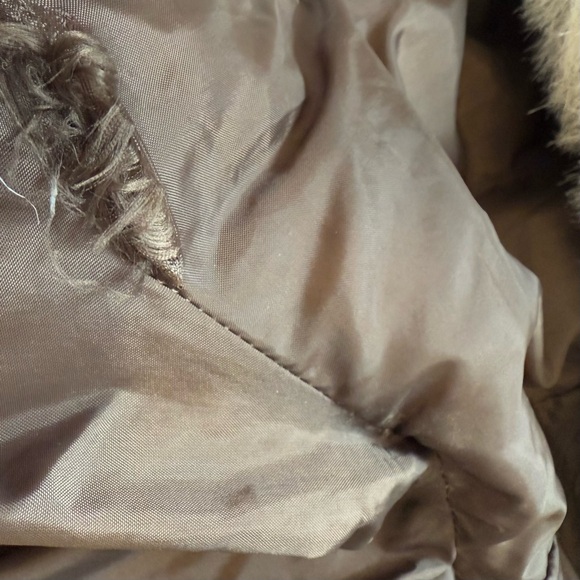 Brown NFL Puffer Jacket with Logo youth size XL - Picture 9 of 10